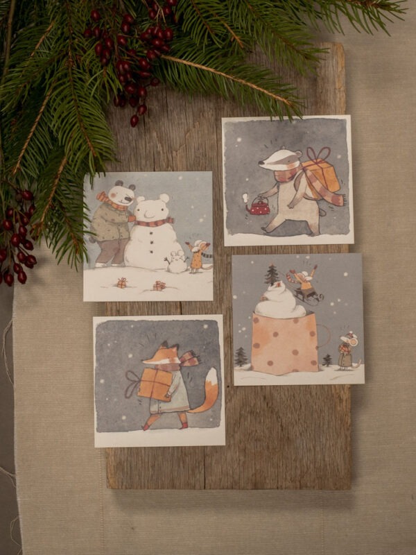 Dopisnice shrusko - zima 2025