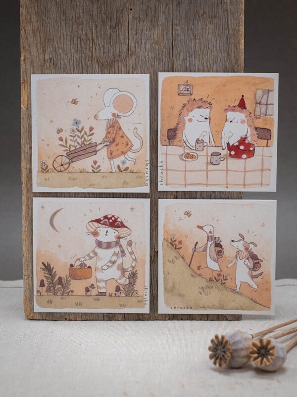 Dopisnice - pisana kolekcija