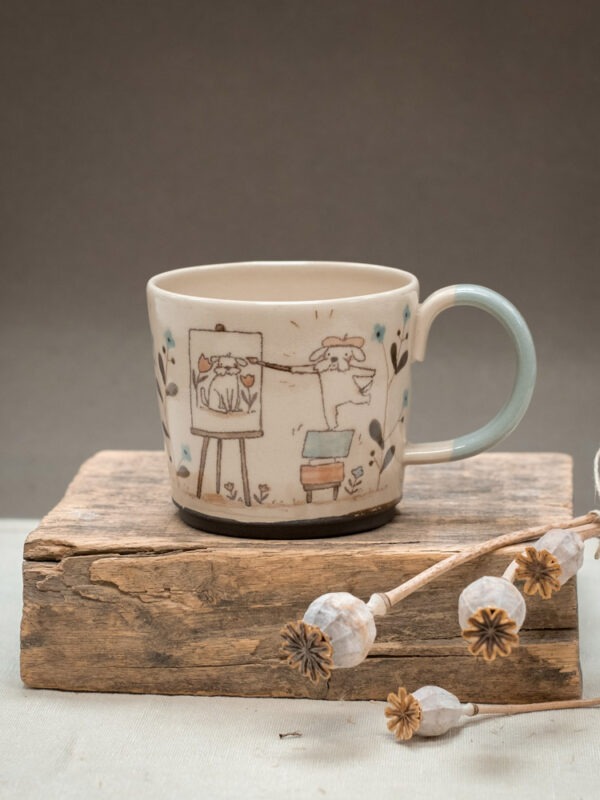 Skodelica Sitnica - Avtoportret