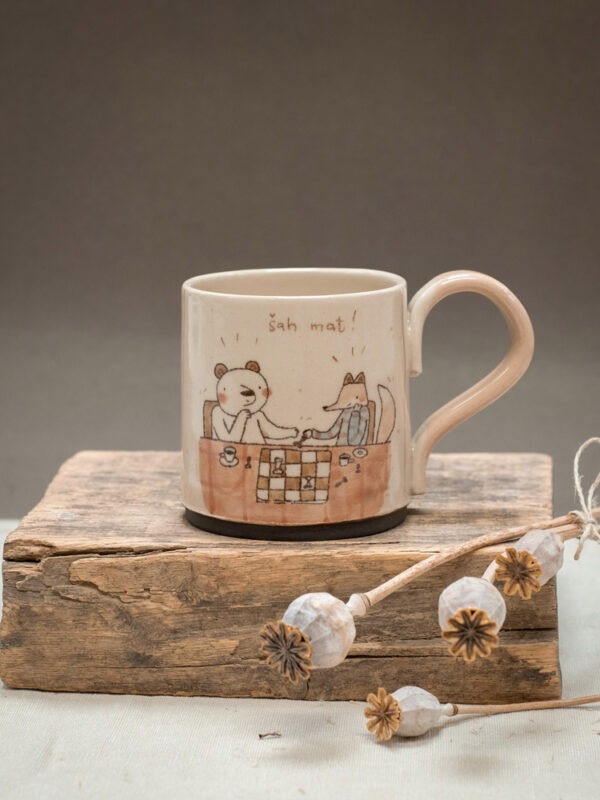 Skodelica Sitnica - Šah mat